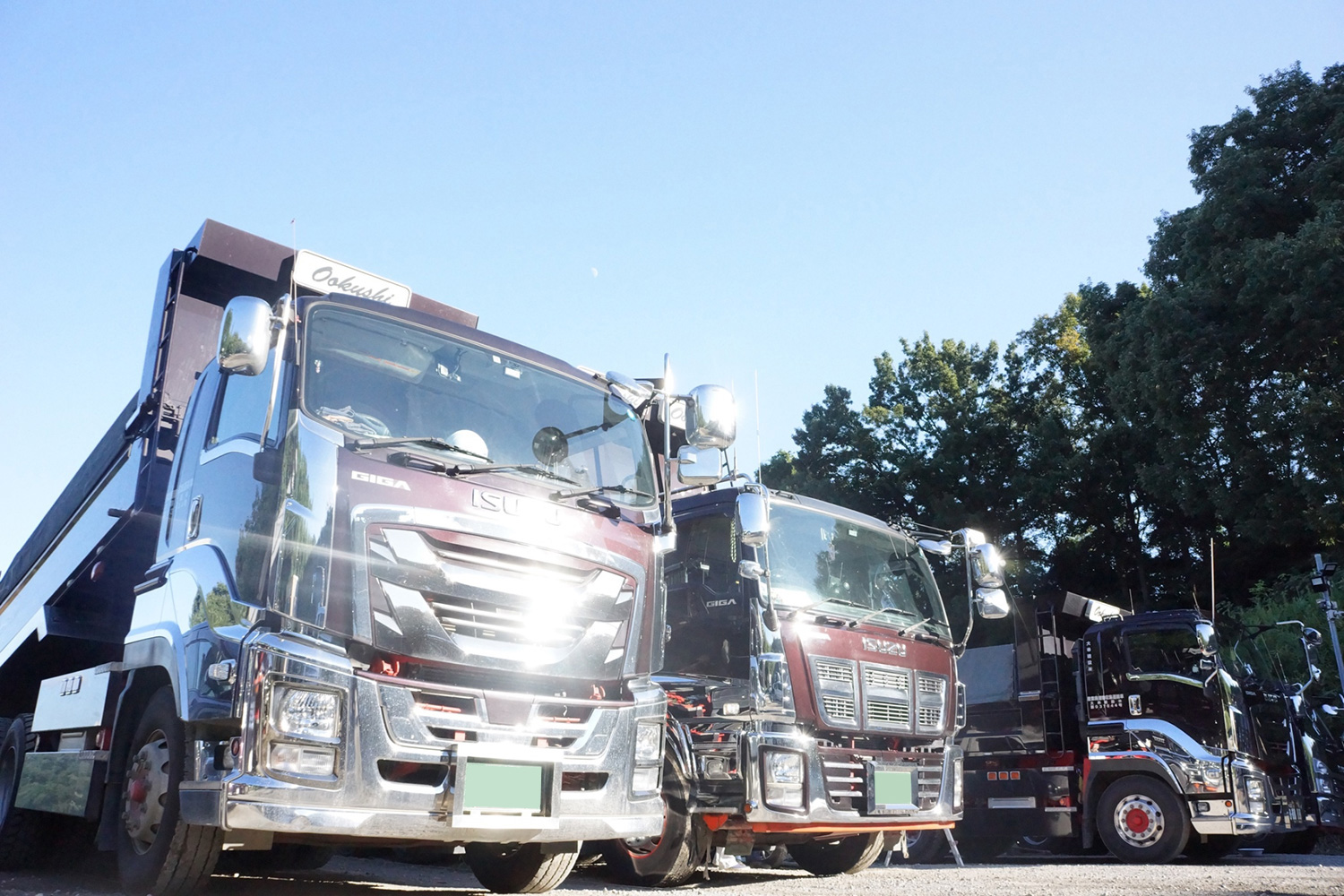 でっかいダンプはやっぱりかっこいい